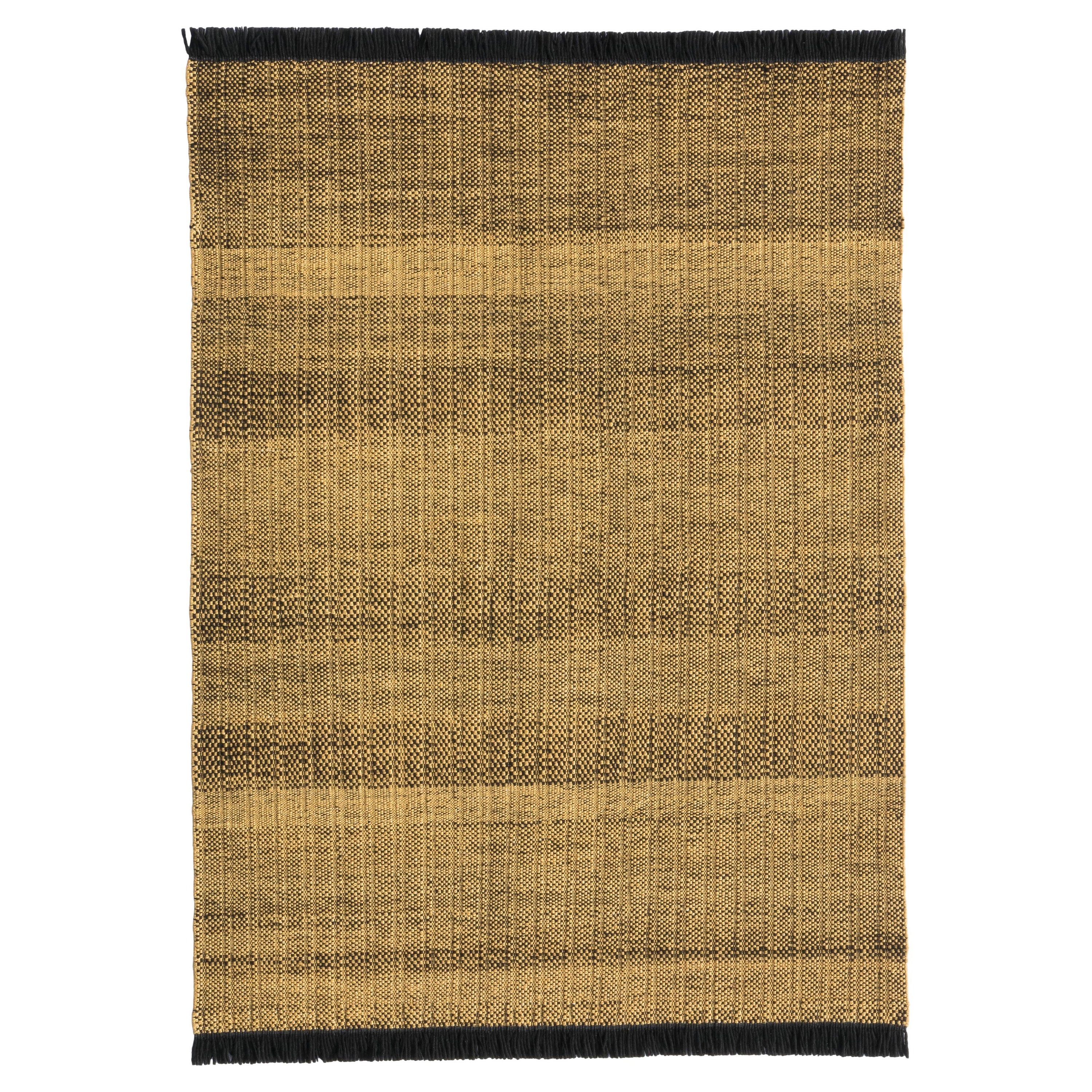 Handgewobener Teppich "Tres Texture" von Nanimarquina im Angebot