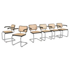 Set of Six Marcel Breuer Chairs