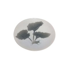Royal Copenhagen Art Nouveau Motif Plate with Grasshopper No 58/8