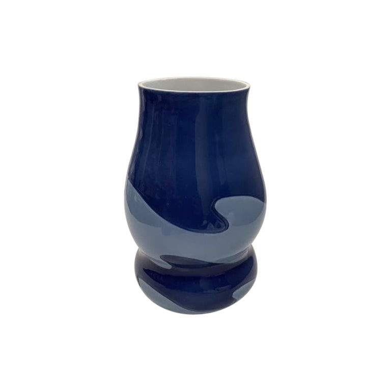 Bing and Grondahl Modern Vase in Art Nouveau Style For Sale