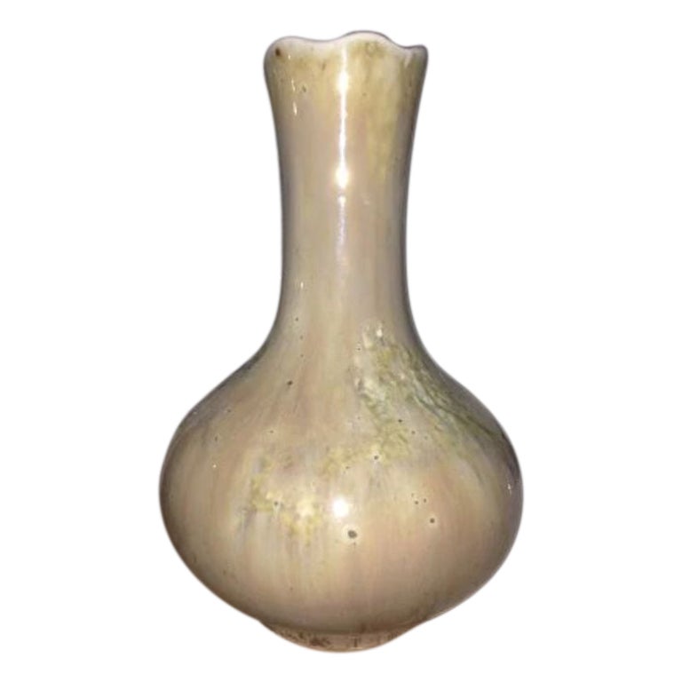Vase Royal Copenhagen Art Nouveau – Cristallin, Oursons Par Valdemar – Danemark