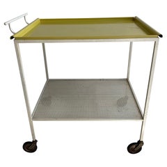 Vintage Mid-Century Modern Mathieu Mategot Tray Table, Trolley, Ca. 1960s