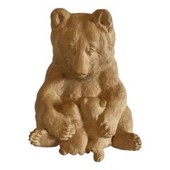 Royal Copenhagen Jeanne Grut Large Figurine of Bear and Young