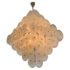 Very Large 9 Tiers Murano Glass Chandelier