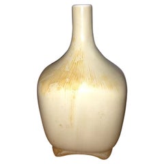 Royal Copenhagen Art Nouveau Crystalline Vase by Søren Berg from 24-8-1925