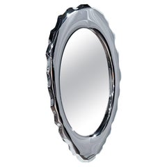 Contemporary Wall Mirror 'Silex' by Zieta, Stainless Steel