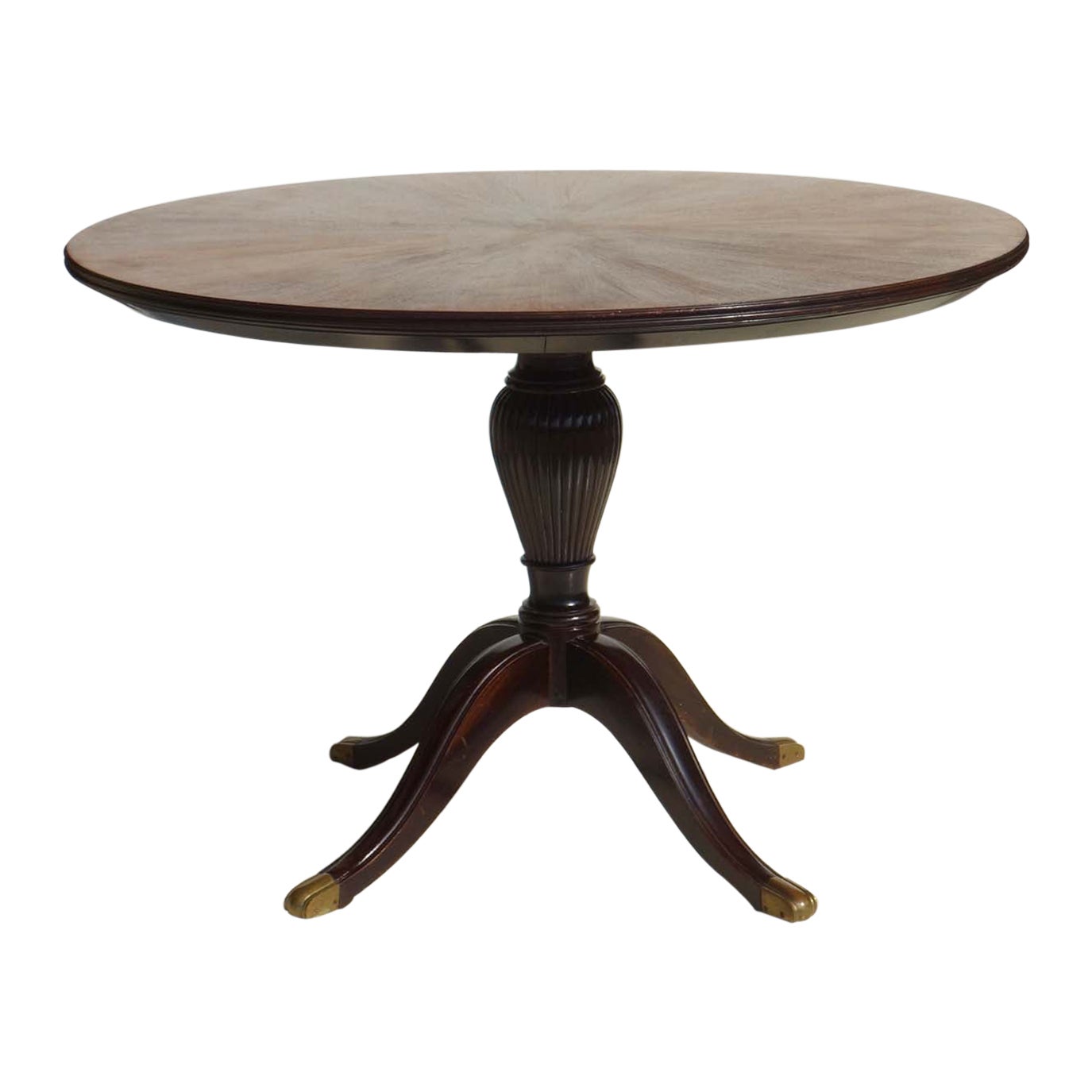 1950 Paolo Buffa Permanente Cantu Midcentury Italy Design Wood Dining Table en vente