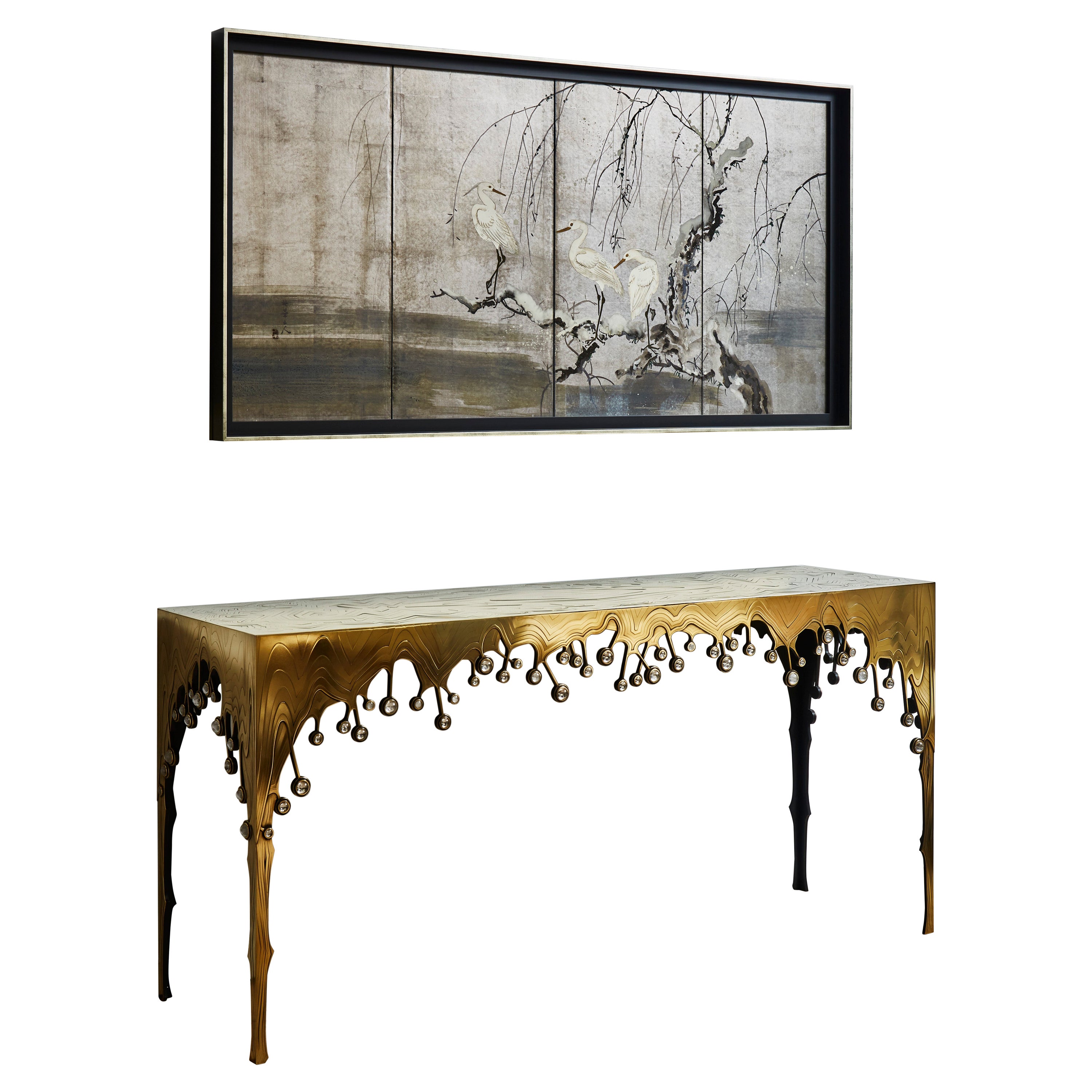 "Pollen" Console by Erwan Boulloud For Sale