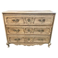 18th Century French Bleached Commode