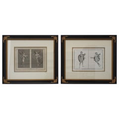 Set of Two 18th Century Classical Engravings