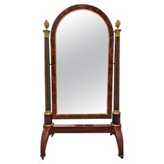 Early 19th Century, French Empire Cheval Mirror