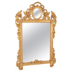 Neo Classical Style Gilt Wood Mirror