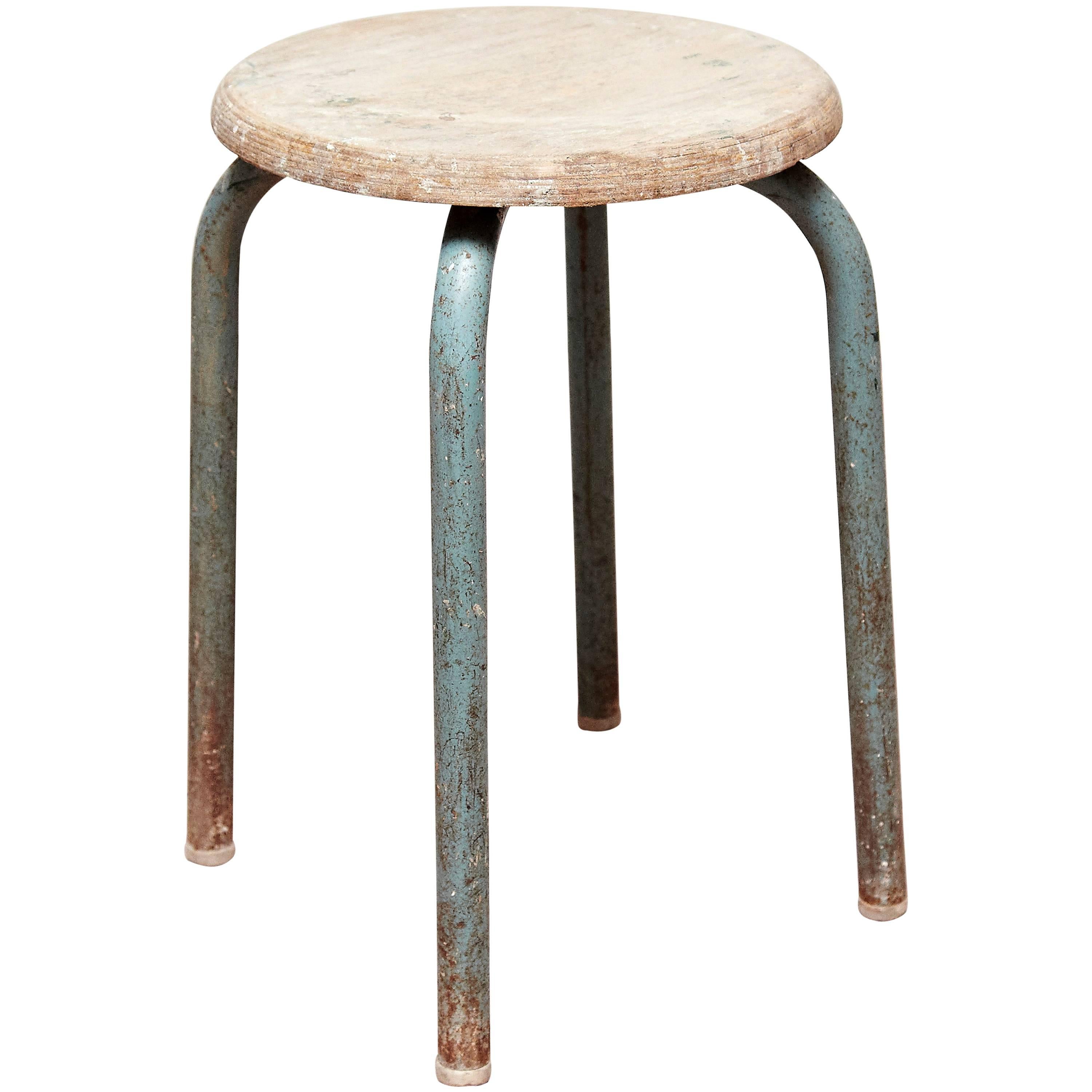Stool Attributed to Jean Prouvé, circa 1950