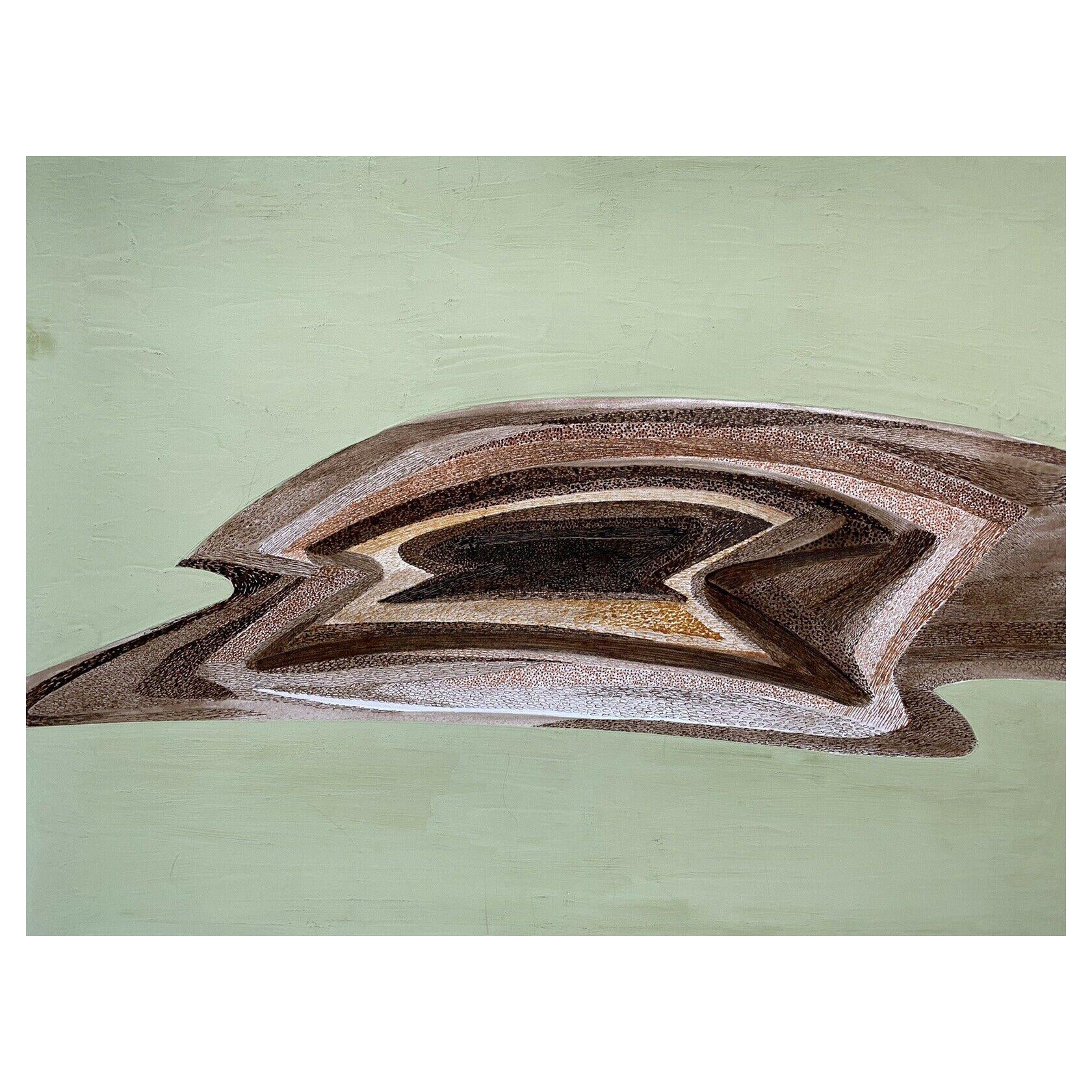 Arlette Martin, pintura abstracta geométrica francesa, años 60