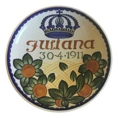 Aluminia Juliane Plate from, 1911