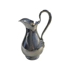 Water Pitcher Danish Silver