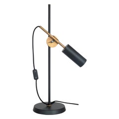 Johan Carpner Stav Black Table Lamp by Konsthantverk