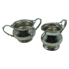Mogens Bjørn-Andersen Silver Cream / Sugar Set