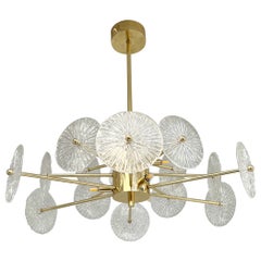 Loto Discs Chandelier by Fabio Ltd