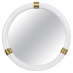 Murano Vanity and or Wall Mirror Attributed to Venini