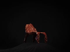 'Partu' Ngumu Janka Warnti Low Chair 'Brown' by Trent Jansen & Johnny Nargoodah