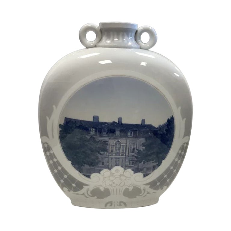 Vase Royal Copenhagen Art Nouveau – Cristallin, Oursons Par Valdemar – Danemark