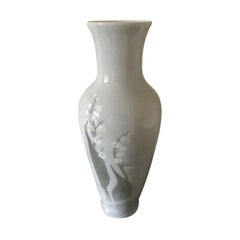 Royal Copenhagen Unique Art Nouveau Vase by Marianne Host from 1896