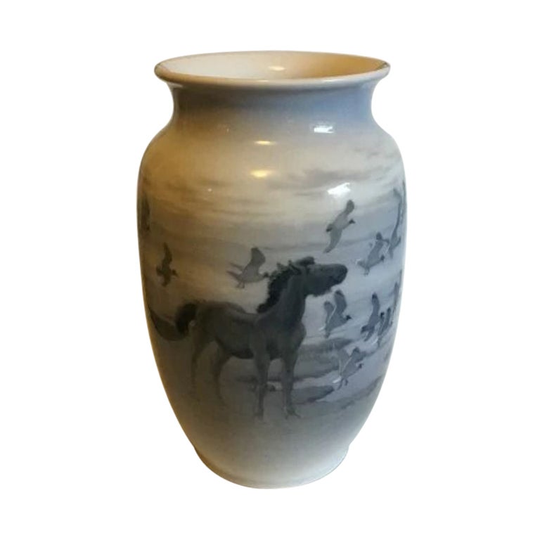 Royal Copenhagen Unique Vase by Gotfred Rode from 1931 For Sale