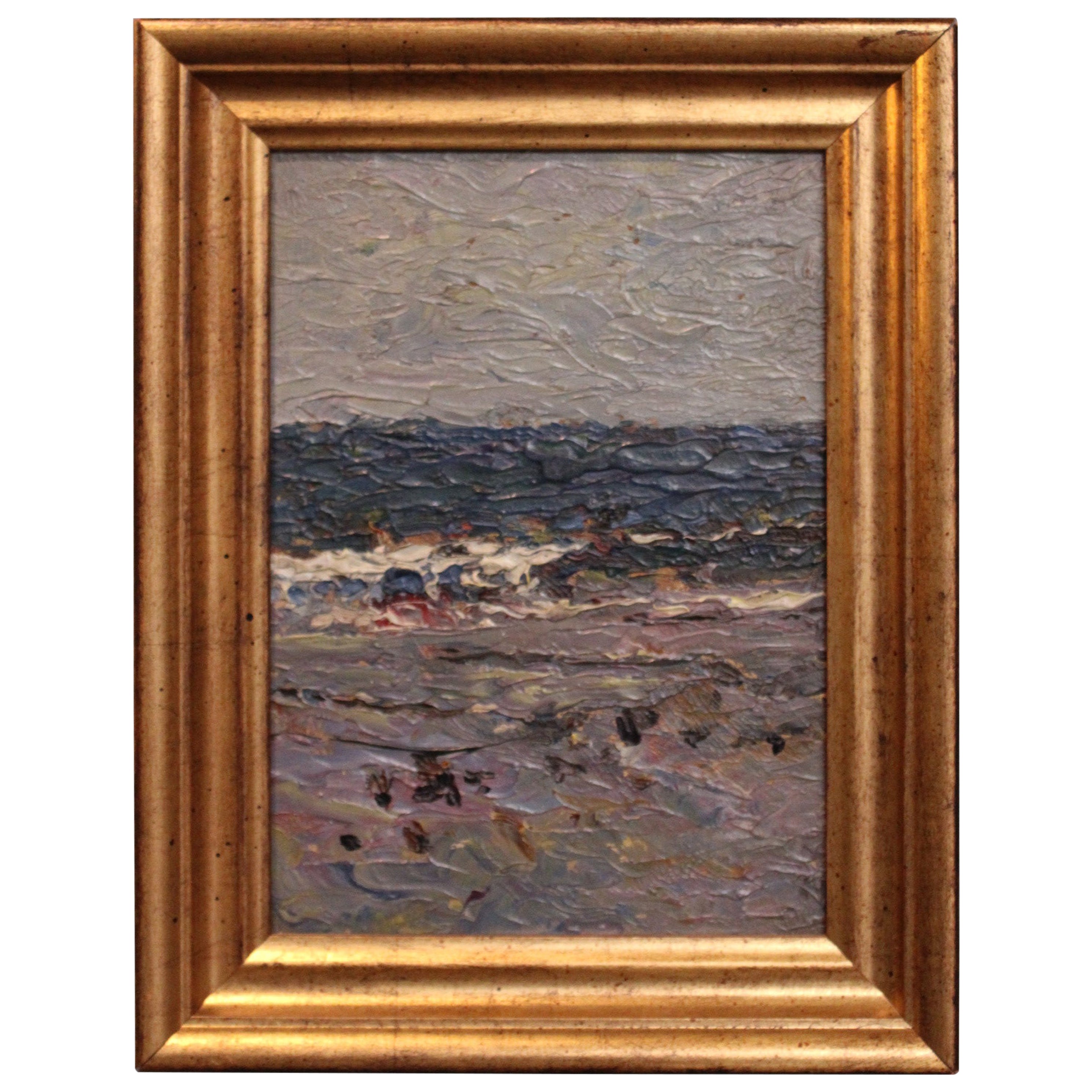 Frank Edwin Scott - Olio su pannello