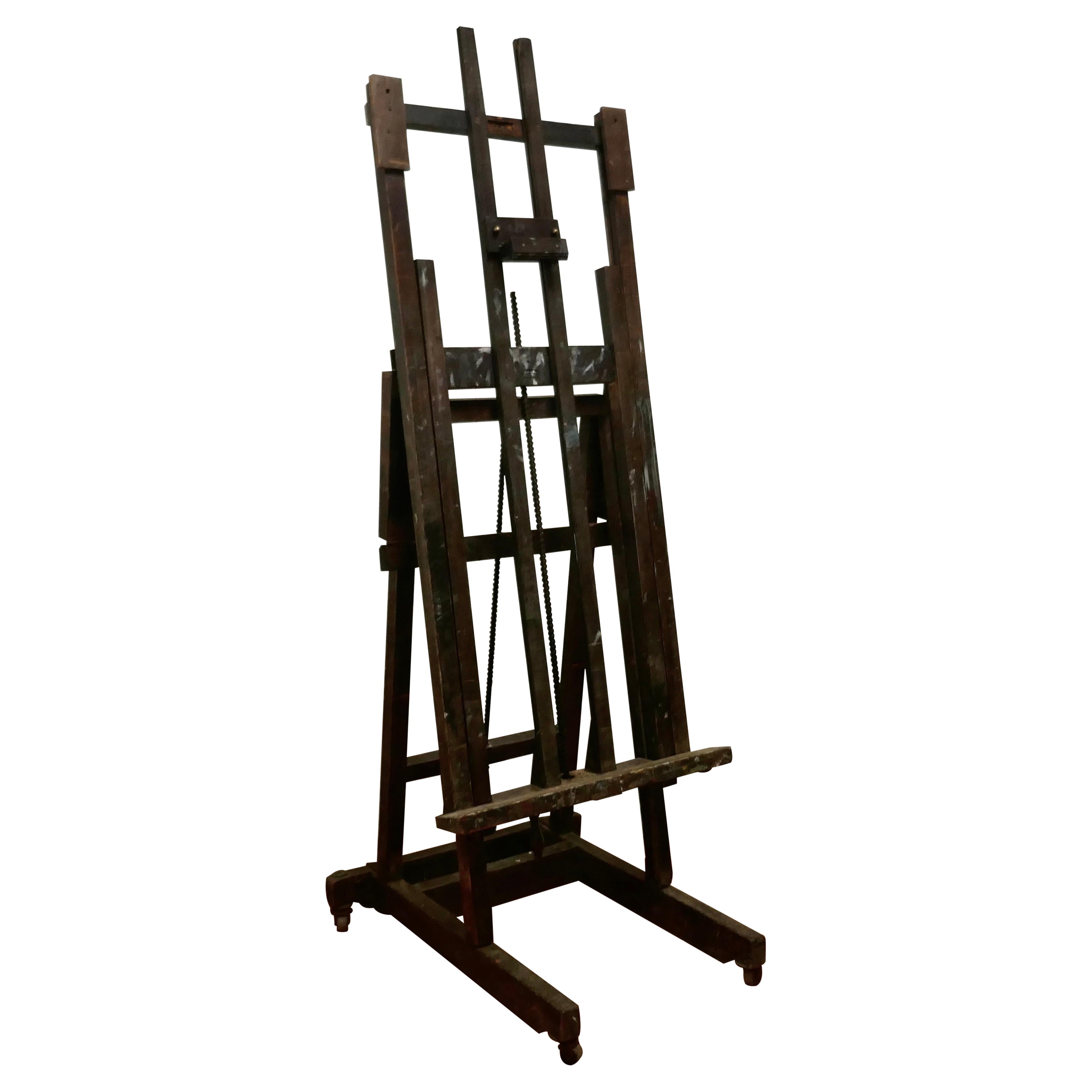 Easel as Art For Sale at 1stDibs used easels, used artist easel, used