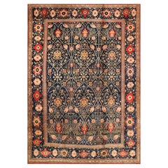 Oversized Vintage Indian Agra Rug. 16 ft 10 in x 25 ft 6 in