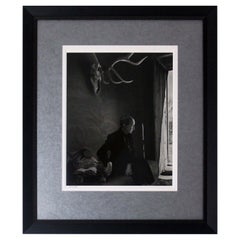 Vintage Mid-Century Modern Yousuf Karsh Georgia O’keefe Silver Gelatin, 1956, Signed