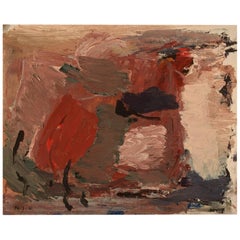 Nils Johansson, Suecia, Óleo sobre tabla, Composición abstracta