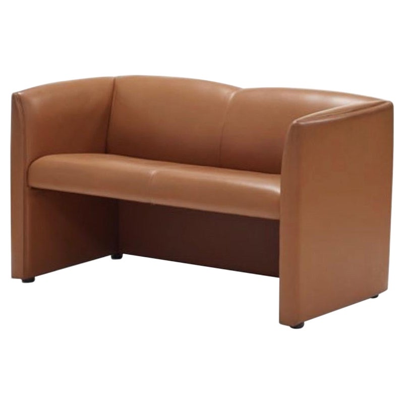 Leather Sofa or Settee by Metropolitan Furniture Company For Sale