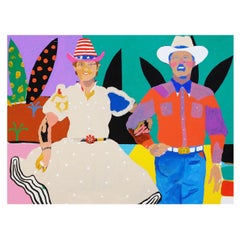 'American Dreamers' Portrait Painting by Alan Fears Pop Art