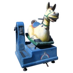 Vintage "Rainbow" Coin Operated Horse Ride
