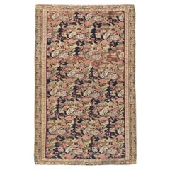 Tapis Kilim persan Senneh du début du XXe siècle, fait à la main