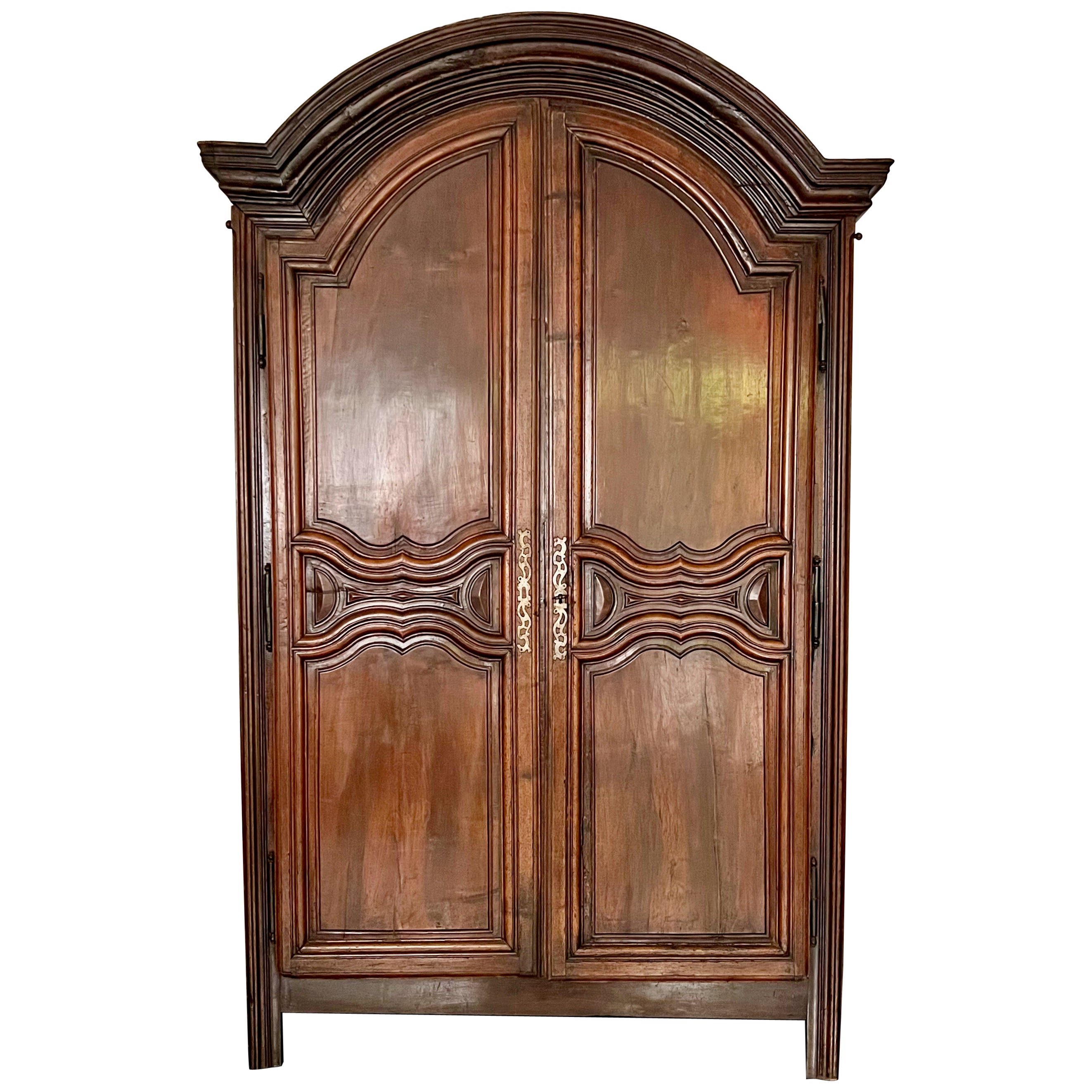 18th Century, French, Armoire in Walnut