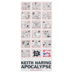 Keith Haring Apocalypse Exhibition Poster 1999