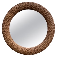 Natural Woven Seagrass Mirror