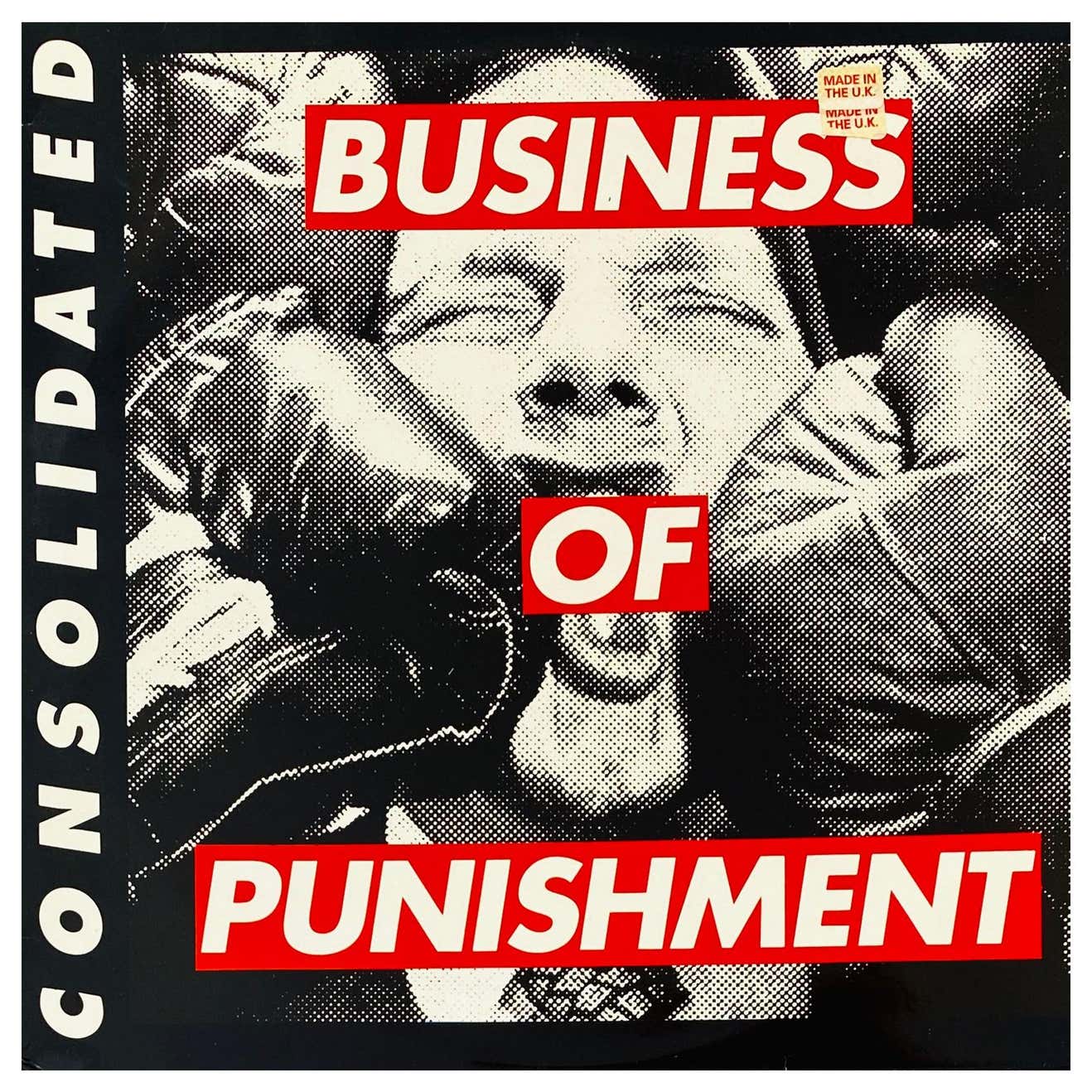 Original Barbara Kruger, Vinyl-Plattenkunst