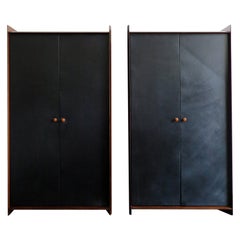 Italian Afra & Tobia Scarpa for Maxalto Cupboard Cabinet Dark Wood Artona Serie
