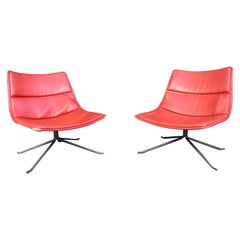 Pair of Swivel Chairs by Zanotta
