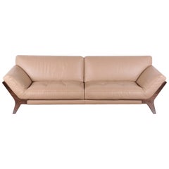 Vintage Roche Bobois Leather Sofa