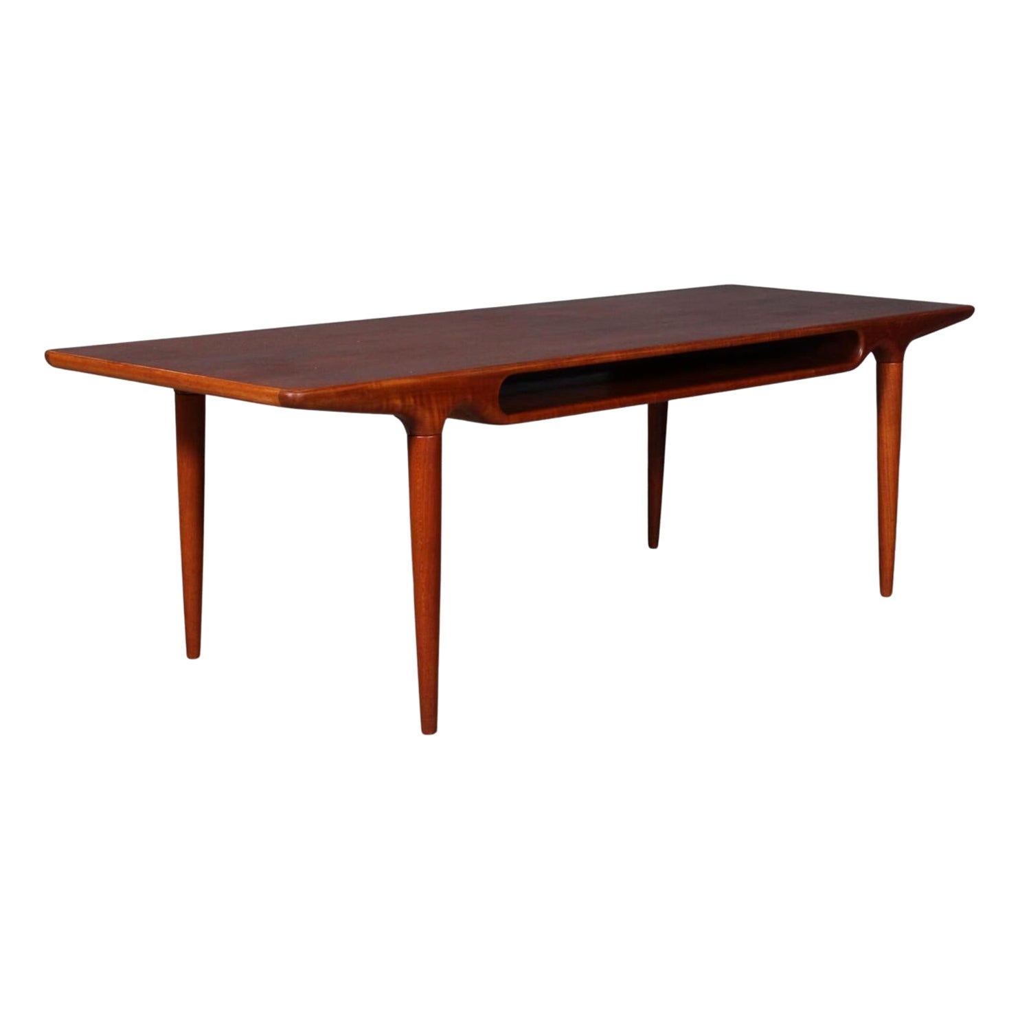 J. Andersen Mid-century Sofa Table Model 240 in Teak For Sale