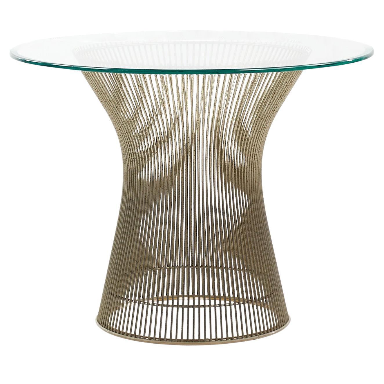 Warren Platner for Knoll Mid Century End Table For Sale
