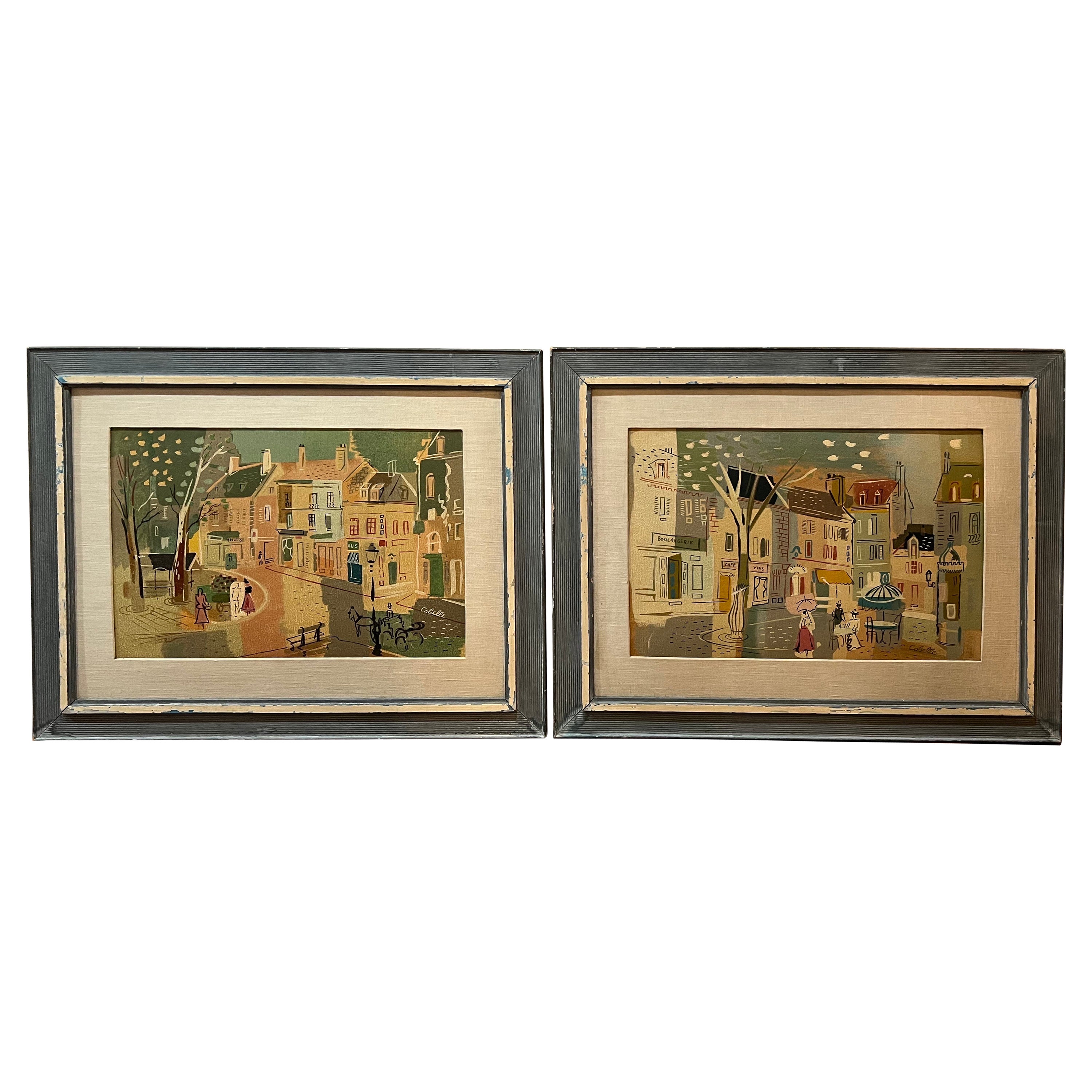 Pair framed vintage print of drawings by Diego Rivera For Sale at 1stDibs diego rivera vintage