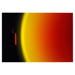 'Halo Sky' 90cm Sunset Red Color Projector by Mandalaki Studio
