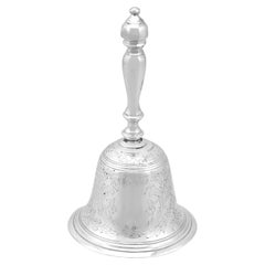 Antike viktorianische Tischglocke aus Sterlingsilber