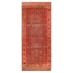 Antiker afghanischer Bashir-Teppich. 6 ft 7 in x 15 ft 9 in